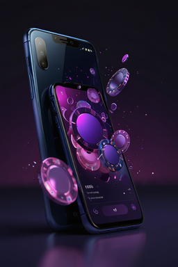 Smartphone mit Platincasino App